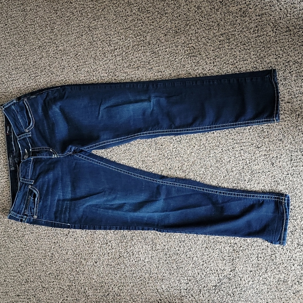 Silver Suki Mid Skinny